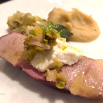 オステリア セーザモ - アボガド豚のロースト