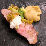 オステリア セーザモ - アボガド豚のロースト