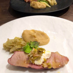 オステリア セーザモ - アボガド豚のロースト