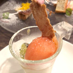 オステリア セーザモ - デザートの盛り合わせ