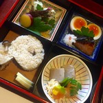 瓢亭 - 松花堂弁当