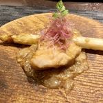 O2 - 鯛とアスパラフリット XO醬ソース