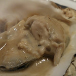 フィオッキ - スペシャリテ　～牡蠣、森の香り～；アップ；カットして