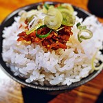 麺屋さすけ - ライス(小)100円税込