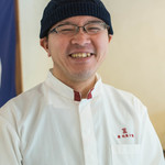 和三盆 恵菓 - 東道（あるじ）頼冨博貴（よりとみひろき）師傅（おやかた）【掲載許可濟】2018-01撮影