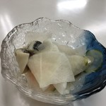 おかもと鮮魚店  - 突き出しのなます