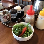 豆腐工房 ぬくもり畑 - 最初にこれが出されるサラダ