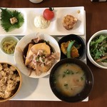 豆腐工房 ぬくもり畑 - Ａランチ＝８５０円の全て
※１番安いランチです