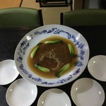 中国精進料理 凛林 - 大皿も林さんの焼いたものかは聞くのを忘れた