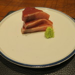 傳 - 造里1：鰹の腹 醤油 山葵1