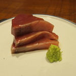 傳 - 造里1：鰹の腹 醤油 山葵2