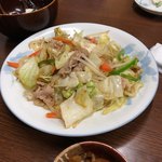 八千代食堂 - 野菜炒め 520円