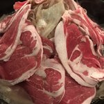 羊や カブトⅡ - おかわりの ラムとマトンロール 100ｇずつ