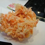 すし廻鮮 うお亭 - サクラエビのかき揚げ