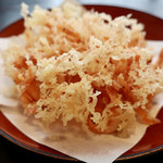 鐘庵 - 「桜えびかき揚げ」(350円)