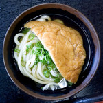 はすい亭 - かけそのまま+お揚げ