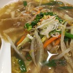 ラーメン厨房 シルクロード - 野菜ラーメン しお 650円