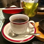 ピエールブランシュ - 食後のコーヒーも付いて来る。アイス指定も可。