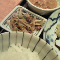 食幹 渋谷 - 小鉢は2種類