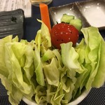 とんぼ - お通しサラダ