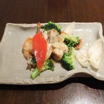 銀座 芙路居 - 海鮮の柚子コショー炒め 　 