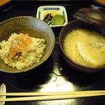 比良山荘 - 11.7.6　鮎御飯と鯉こく