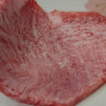 ホルモン千葉 - 特上タン刺し③