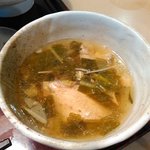 わきみず亭 - 味噌汁かあら汁か選べます