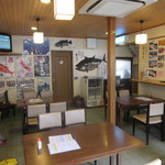 ファミリーれすとらん ひろせ 寿し正 - 店内