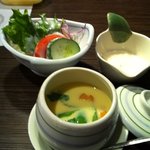 炭火焼　海輪亭 - 海鮮どんぶりに付いてる サブメニュー