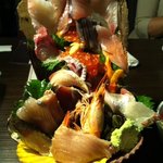 炭火焼　海輪亭 - 丼がすごい事になってます