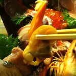 炭火焼　海輪亭 - ツブ貝も大きいですねw