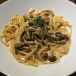 Kicchin Nitoro - 色々きのことポルチーニ茸の和風クリームパスタ