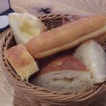 ポワンタージュ - パン盛り合わせ