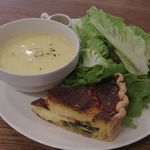 ポワンタージュ - スープ＆キッシュ ランチ