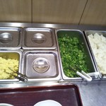 釜揚げうどん岡じま - 無料のトッピング(2018年5月2日撮影)