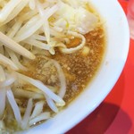 ラーメン二郎 - スープ