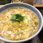 はんなりや - かき玉うどん410円