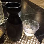 炭火焼鳥あずま - ホワイトボードのお勧めから梵（純米吟醸）をいただきました