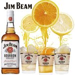 Super carbonated JIM BEAM citrus highball