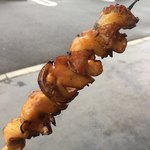 大川魚店 - ツブ貝串焼き