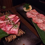 WAKI Japanese BBQ Dining - 1804_WAKI Japanese BBQ Dining_Jyo Misuji＠119,000Rp(上ミスジ)×2、Jyo Kalbi@89,000Rp(上カルビ)×2