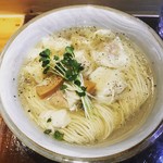 麺屋 坂本01 - 塩肉わんたん麺 ¥950