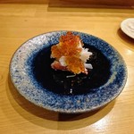 小判寿司 - 毛蟹に土佐酢ジュレ