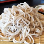 ざるそばのアップ