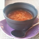 フレンチダイニング竜 - 冷製スープ