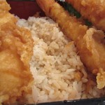 Tempuraamagi - ご飯と天つゆ