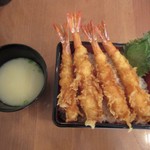 天ぷら あまぎ - 海老４尾天丼