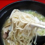 鶏麺 関東家 - 麺リフト