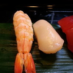 Katsura Sushi - 海老、貝柱